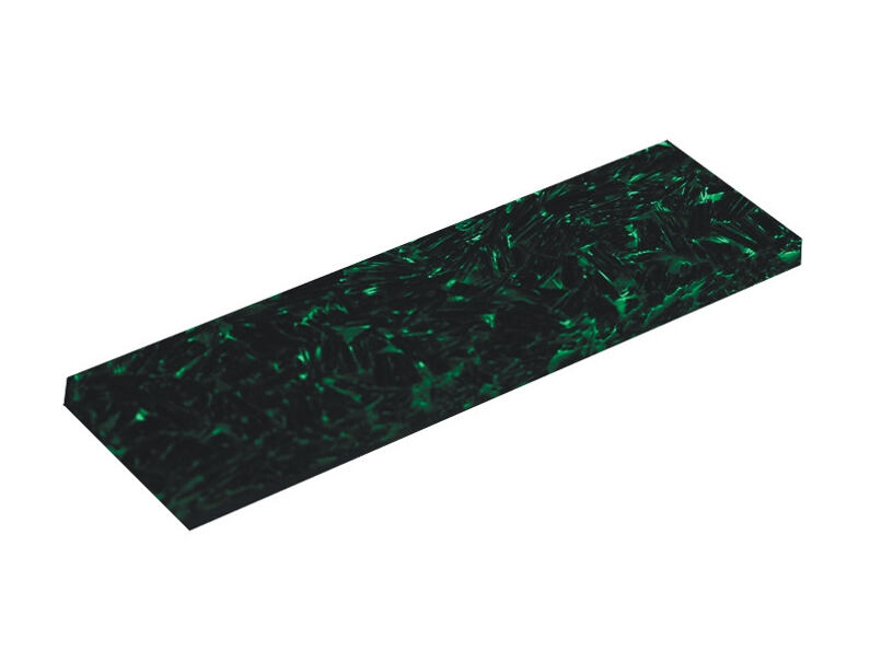 Carbon Fiber Green luminous - 5x40x135mm